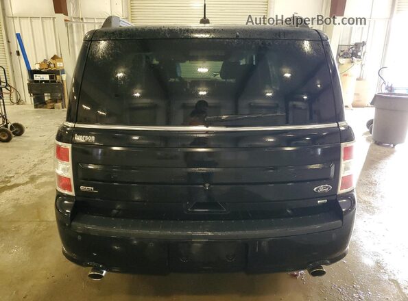 2FMHK6C88HBA12243 2017 FORD FLEX Black Rear view