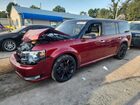2018 Ford Flex Sel Maroon vin: 2FMHK6C89JBA02052
