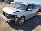 2017 Ford Flex Limited Silver vin: 2FMHK6D8XHBA10489