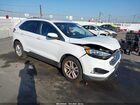 2020 Ford Edge Sel White vin: 2FMPK3J91LBA44174