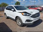 2020 Ford Edge Sel White vin: 2FMPK3J97LBA57687