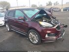 2020 Ford Edge Titanium Burgundy vin: 2FMPK3K97LBA35512