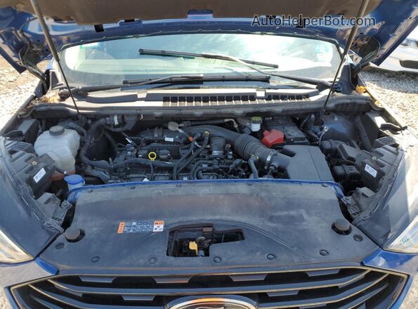 2FMPK4G97PBA18102 2023 FORD EDGE Синий Вид задней части салона