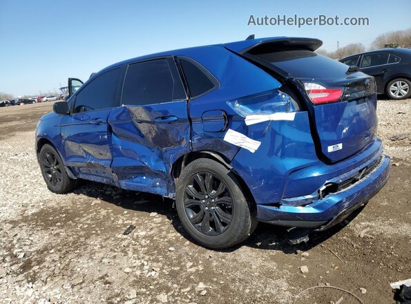 2FMPK4G97PBA18102 2023 FORD EDGE Синий Задняя левая четверть