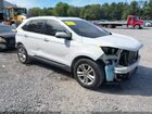 2020 Ford Edge Sel White vin: 2FMPK4J90LBA73011