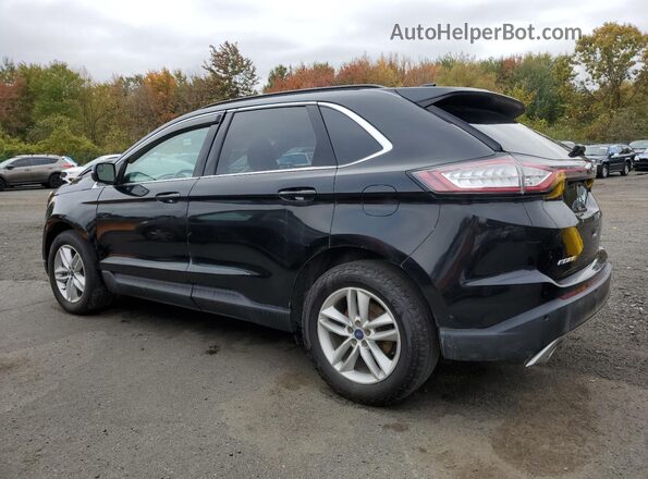 2FMPK4J91JBC24256 2018 FORD EDGE Черный Задняя левая четверть
