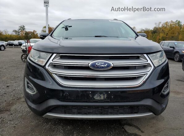 2FMPK4J91JBC24256 2018 FORD EDGE Черный Вид спереди