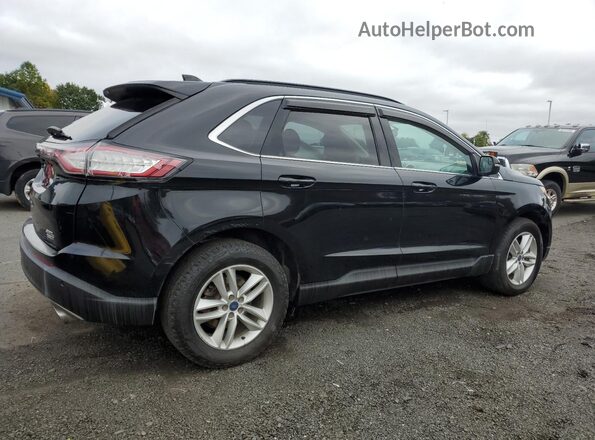 2FMPK4J91JBC24256 2018 FORD EDGE Черный Задняя правая четверть