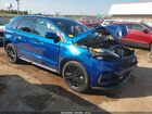 2023 Ford Edge St-line Синий vin: 2FMPK4J91PBA12434