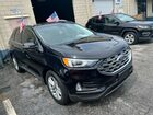 2020 Ford Edge Sel Черный vin: 2FMPK4J93LBA29715