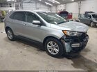 2020 Ford Edge Sel Silver vin: 2FMPK4J93LBA68045