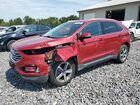 2020 Ford Edge Sel Red vin: 2FMPK4J95LBA48668