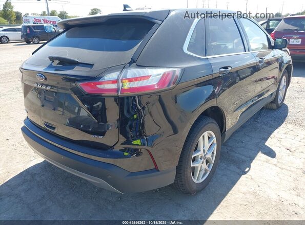 2FMPK4J95NBB05616 2022 FORD EDGE Черный Задняя правая четверть
