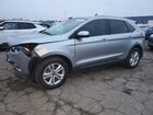 2020 Ford Edge Sel Silver vin: 2FMPK4J96LBA34973