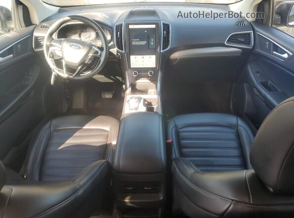 2FMPK4J96NBA10188 2022 FORD EDGE Серый Вид панели приборов