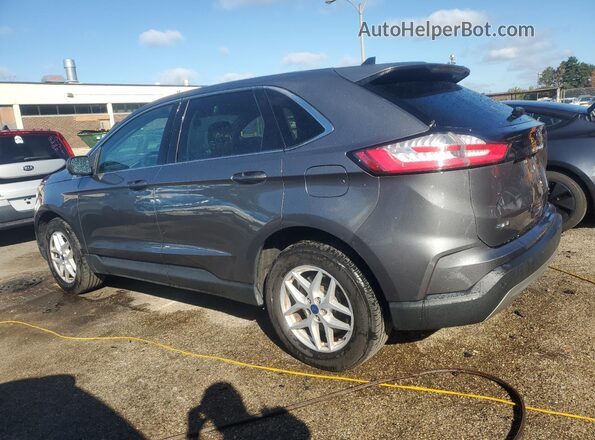 2FMPK4J96NBA10188 2022 FORD EDGE Серый Задняя левая четверть
