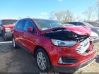 2021 Ford Edge Sel Red vin: 2FMPK4J99MBA11947