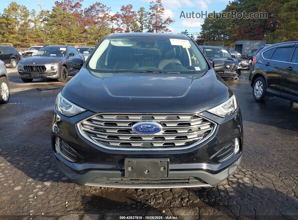 2FMPK4J99NBA36302 2022 FORD EDGE Black უკანა სალონის ხედი