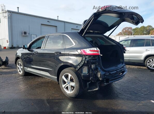 2FMPK4J99NBA36302 2022 FORD EDGE Black უკანა მარცხენა