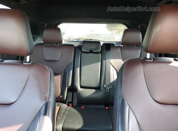 2FMPK4K90NBA20844 2022 FORD EDGE White Rear seats view