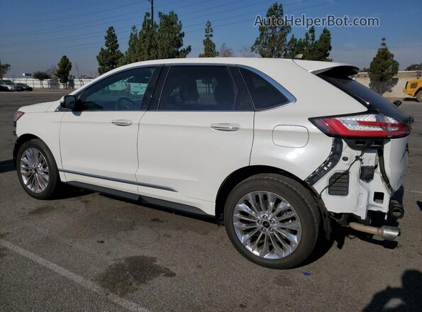 2FMPK4K90NBA20844 2022 FORD EDGE White Rear left