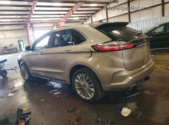 2FMPK4K94LBB09250 2020 FORD EDGE Желто-коричневый Задняя левая четверть