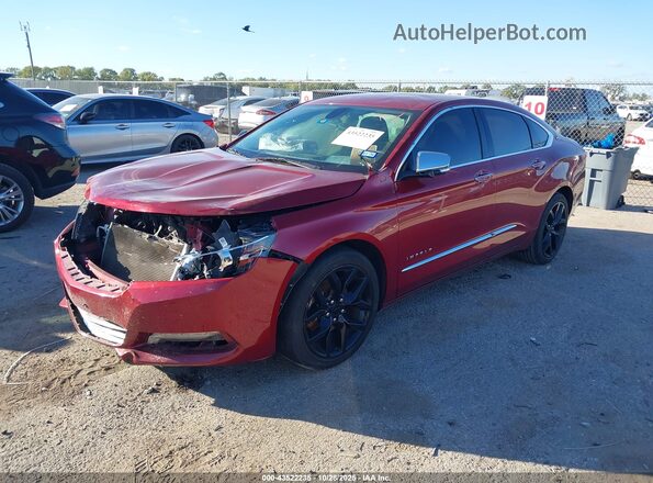 2G1105S36L9104052 2020 CHEVROLET IMPALA Red Передня ліва чверть
