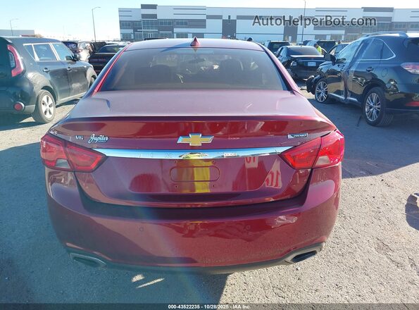 2G1105S36L9104052 2020 CHEVROLET IMPALA Red 