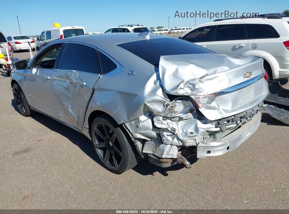 2G1105SA6H9152818 2017 CHEVROLET IMPALA Серебряный Задняя левая четверть