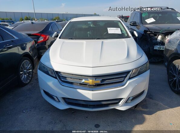 2G1105SA9G9150284 2016 CHEVROLET IMPALA White Вид щитка приладів