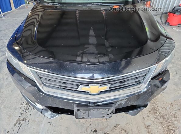 2G11X5SAXG9131044 2016 CHEVROLET IMPALA Черный Вид задней части салона