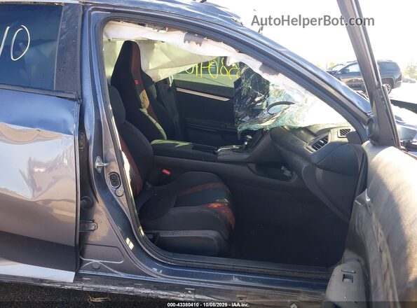 2HGFC1E54LH704151 2020 HONDA CIVIC SI Серый Вид салона спереди