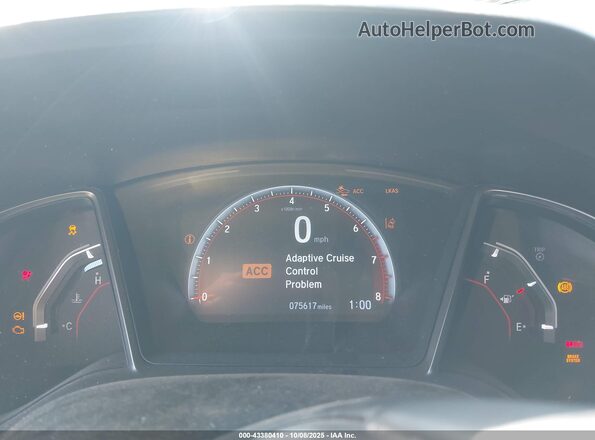 2HGFC1E54LH704151 2020 HONDA CIVIC SI Серый Вид задних сидений