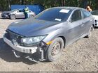 2018 Honda Civic Lx Серый vin: 2HGFC2F54JH502332