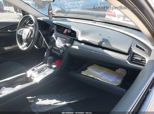 2HGFC2F54JH502332 2018 HONDA CIVIC Серый Вид салона спереди