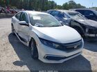 2020 Honda Civic Lx White vin: 2HGFC2F62LH580944