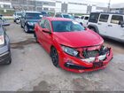 2020 Honda Civic Sport Red vin: 2HGFC2F80LH588655