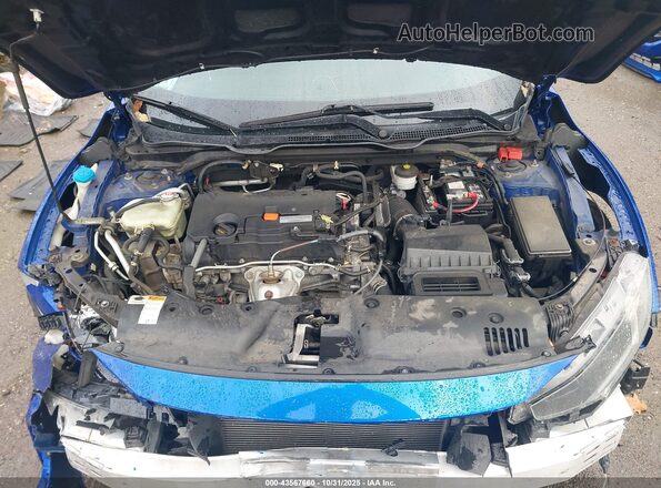 2HGFC2F82KH601324 2019 HONDA CIVIC Синий Вид сзади