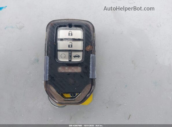 2HGFC2F82KH601324 2019 HONDA CIVIC Синий Вид панели приборов