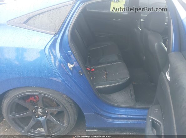2HGFC2F82KH601324 2019 HONDA CIVIC Синий Вид наклейки с VIN-кодом