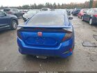 2019 Honda Civic Sport Синий vin: 2HGFC2F82KH601324