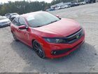 2020 Honda Civic Sport Red vin: 2HGFC2F83LH524903