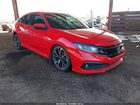 2020 Honda Civic Sport Red vin: 2HGFC2F85LH586089