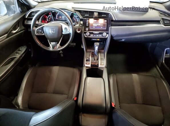 2HGFC2F8XMH500888 2021 HONDA CIVIC Серый Вид панели приборов