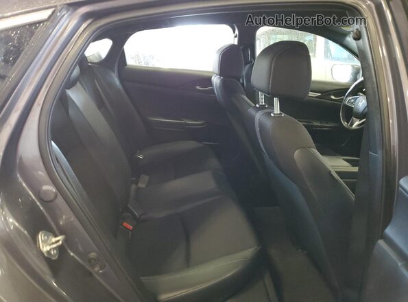 2HGFC2F8XMH500888 2021 HONDA CIVIC Серый Вид задних сидений