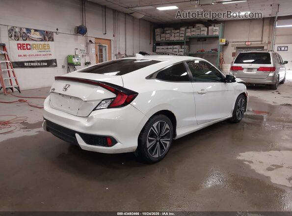2HGFC3B34GH350524 2016 HONDA CIVIC Белый Задняя правая четверть