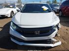 2019 Honda Civic Sport White vin: 2HGFC4B89KH304973