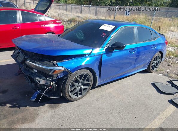 2HGFE1E56PH472944 2023 HONDA CIVIC SI Синий Передняя левая четверть