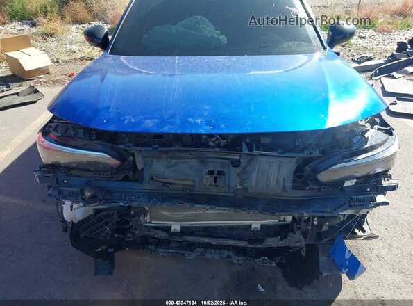 2HGFE1E56PH472944 2023 HONDA CIVIC SI Синий Вид щитка приборов
