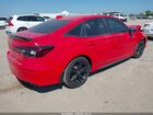2026 Honda Civic Si Sedan Красный vin: 2HGFE1E56TH470105